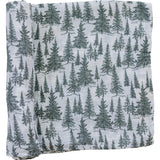 Three Little Tots Forest Muslin Swaddle Blanket