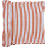 Three Little Tots Pink Stripes Muslin Swaddle Blanket