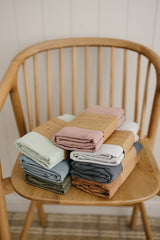 Sage Bamboo Stretch Swaddle