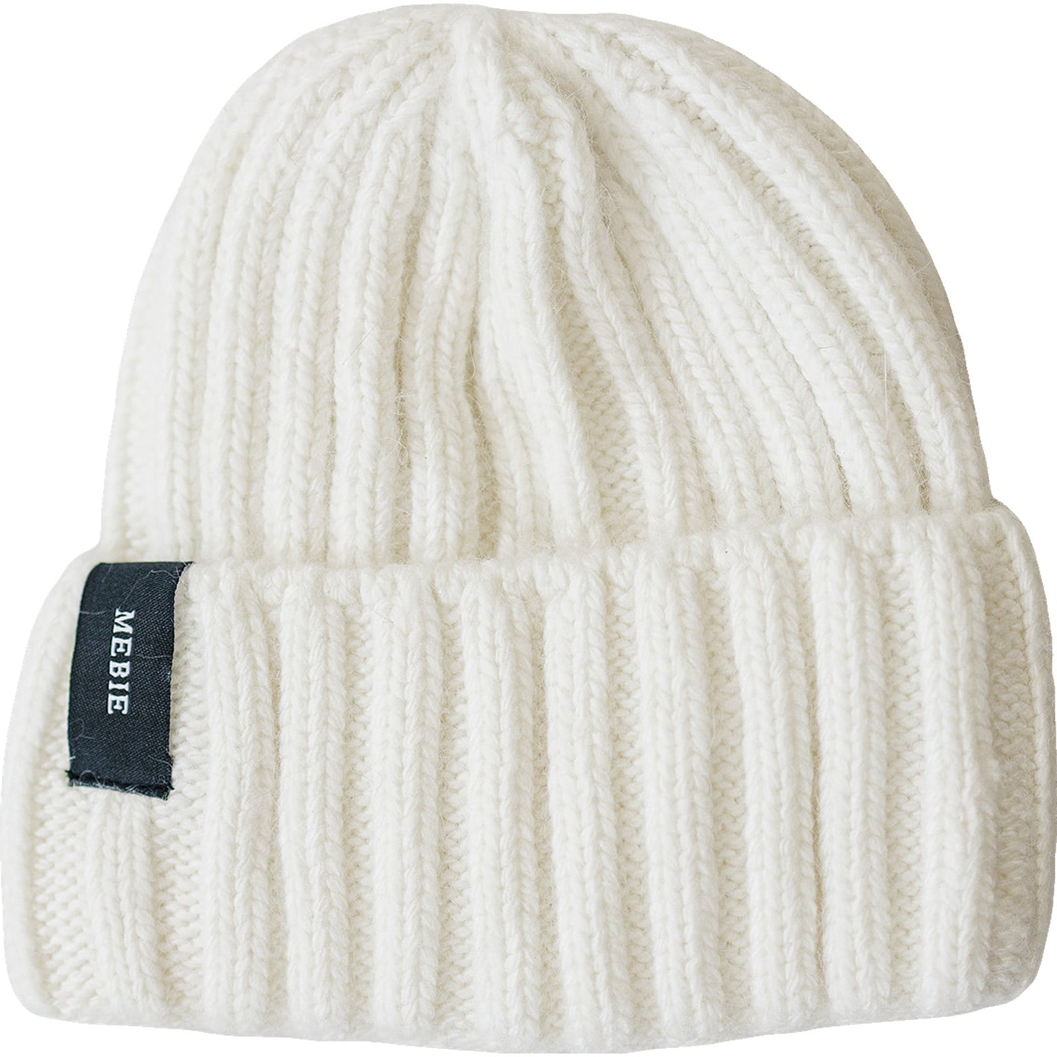 Three Little Tots White Chunky Knit Beanie