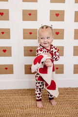 Hearts Ribbed Bamboo Cozy Set