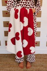 Adult Hearts Pajama Set