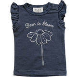 Three Little Tots Born to Bloom Ruffle Tee