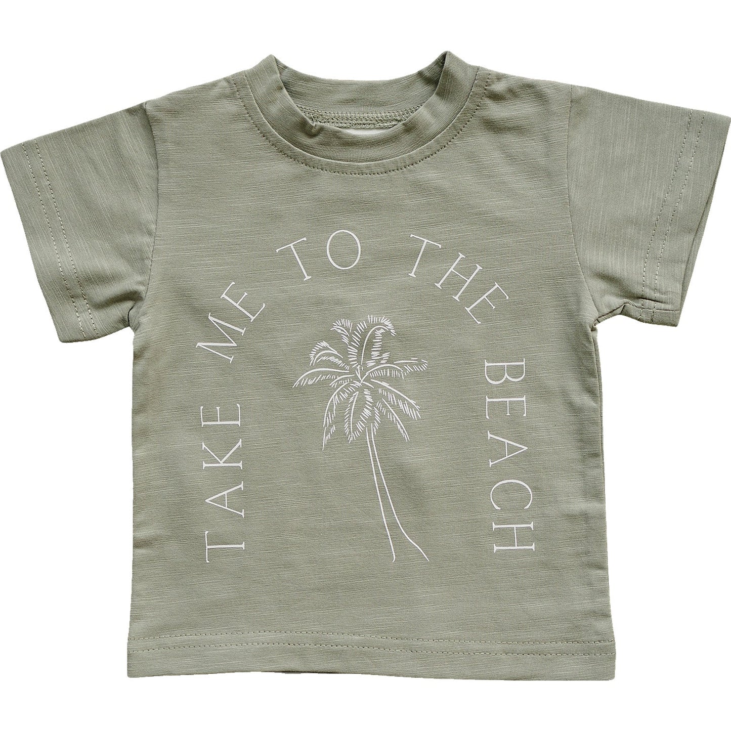 Three Little Tots Take Me To The Beach Tee