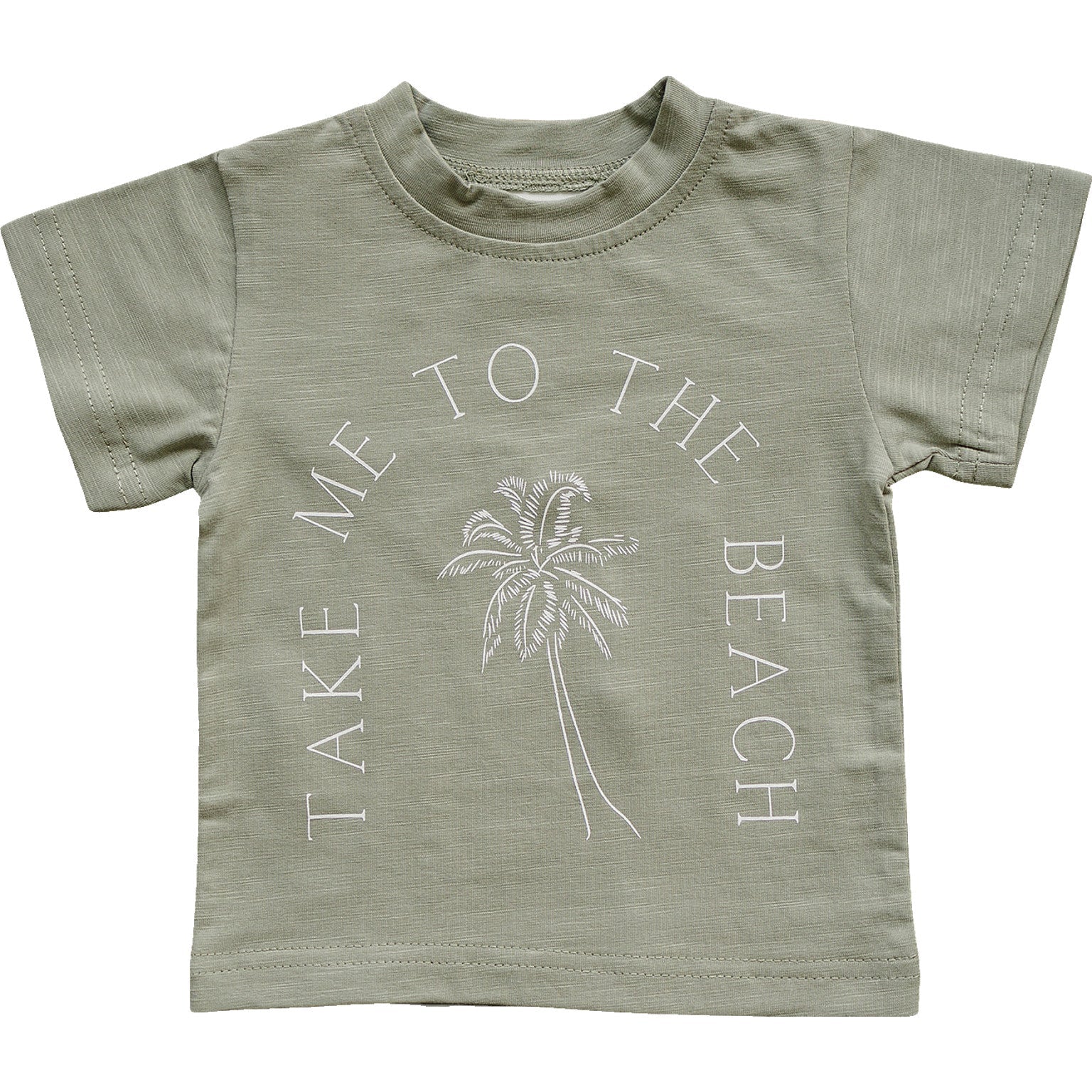 Three Little Tots Take Me To The Beach Tee