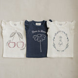 Three Little Tots Born to Bloom Ruffle Tee, supplementary photo