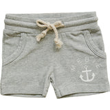 Three Little Tots Grey Anchor Pocket Shorts
