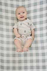 Anchors Button Short Set