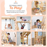 Three Little Tots Chestnut Foldable Jungle Gym, additional product photo
