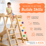 Three Little Tots Chestnut Foldable Jungle Gym, tenth additional photo