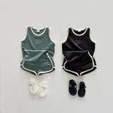 Cotton Sports Vest Shorts Casual Children Suit