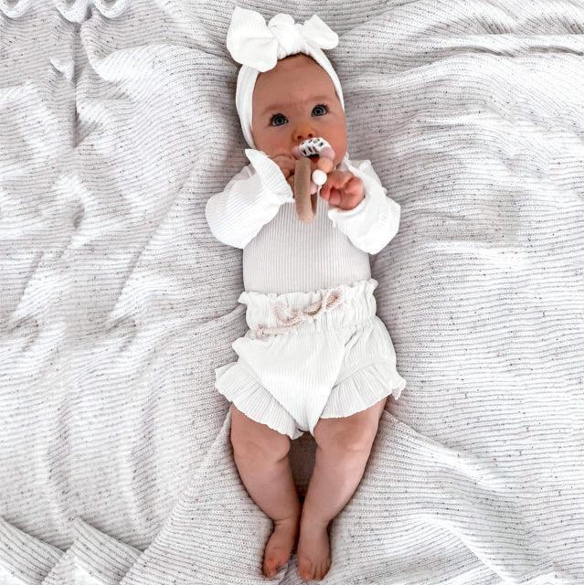Little Girl Frilly Top and Bottom Set