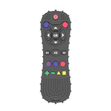Three Little Tots Baby Silicone Remote Control Teether, in Black