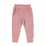 Three Little Tots Big Kid Simple Joggers, in Woodrose