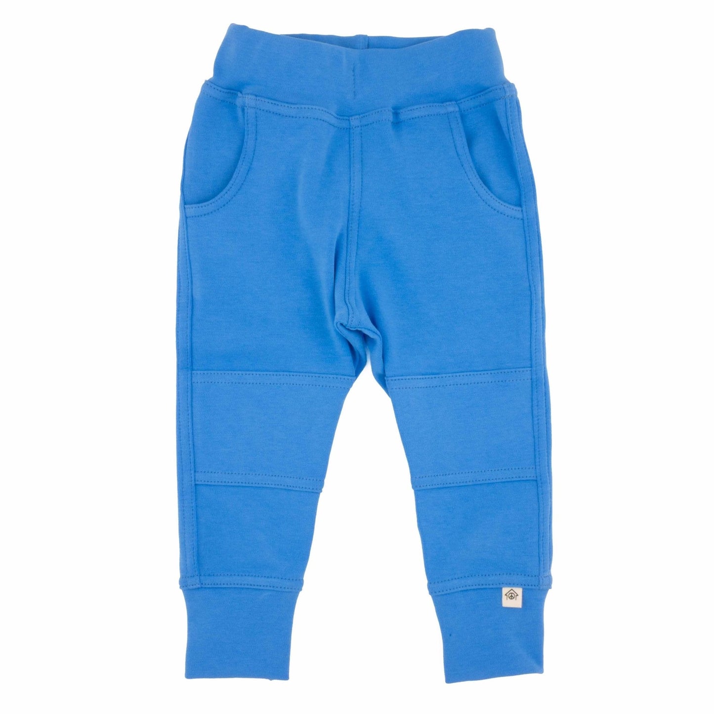 Three Little Tots Big Kid Simple Joggers, in True Blue