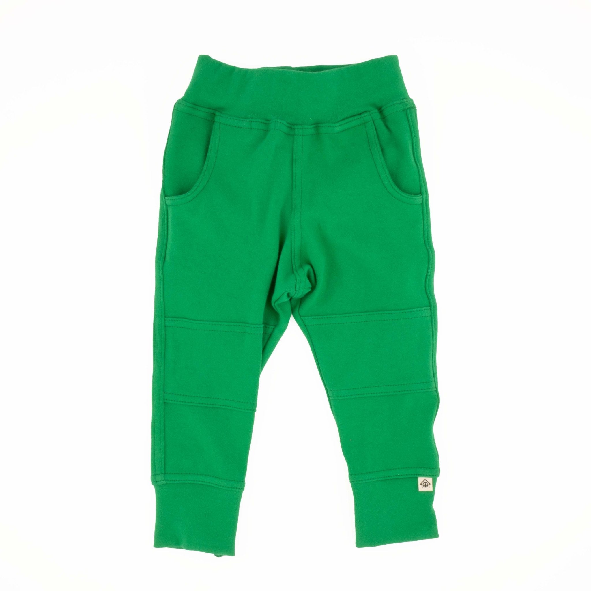 Three Little Tots Big Kid Simple Joggers, in Kelly