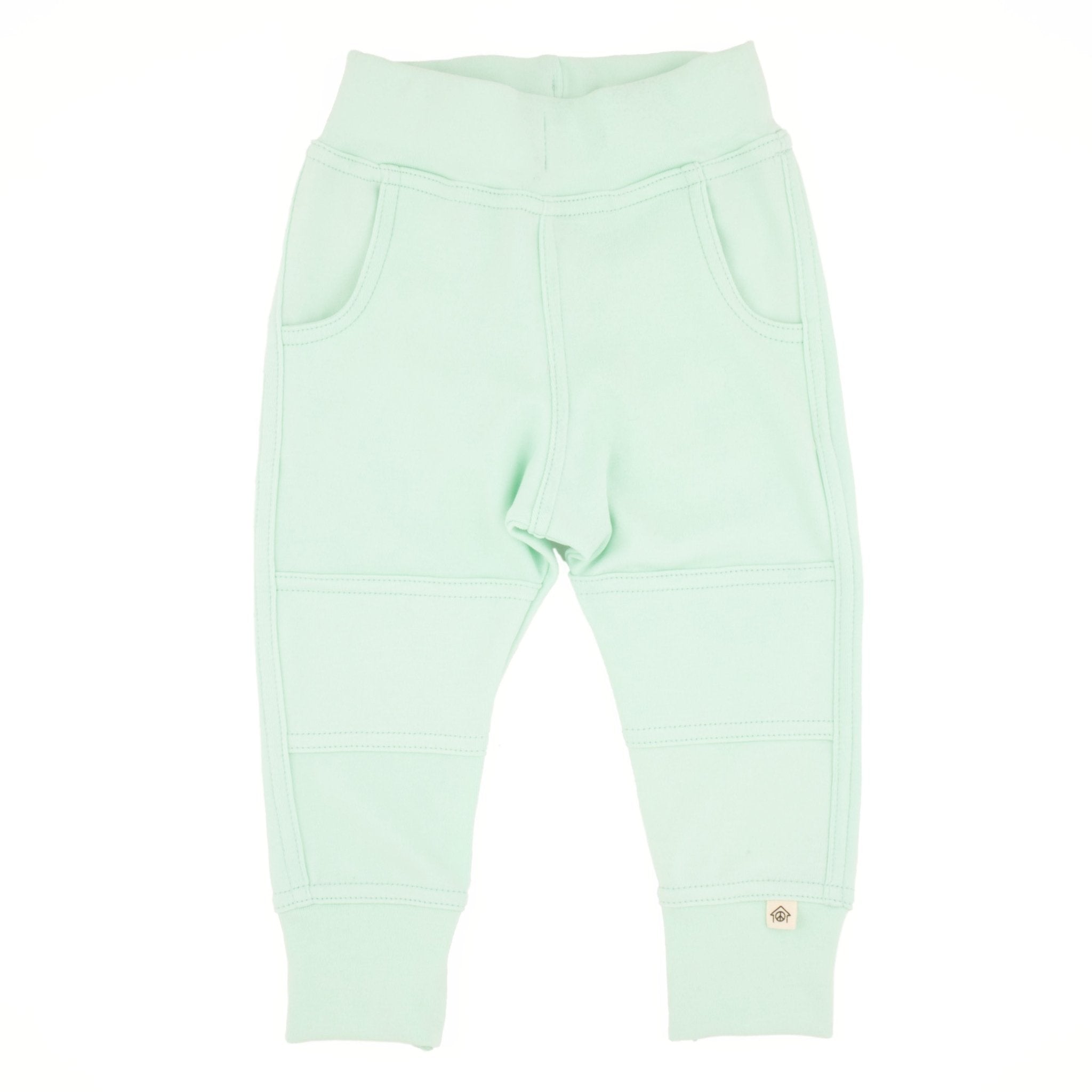 Three Little Tots Toddler Simple Joggers, in Seafoam