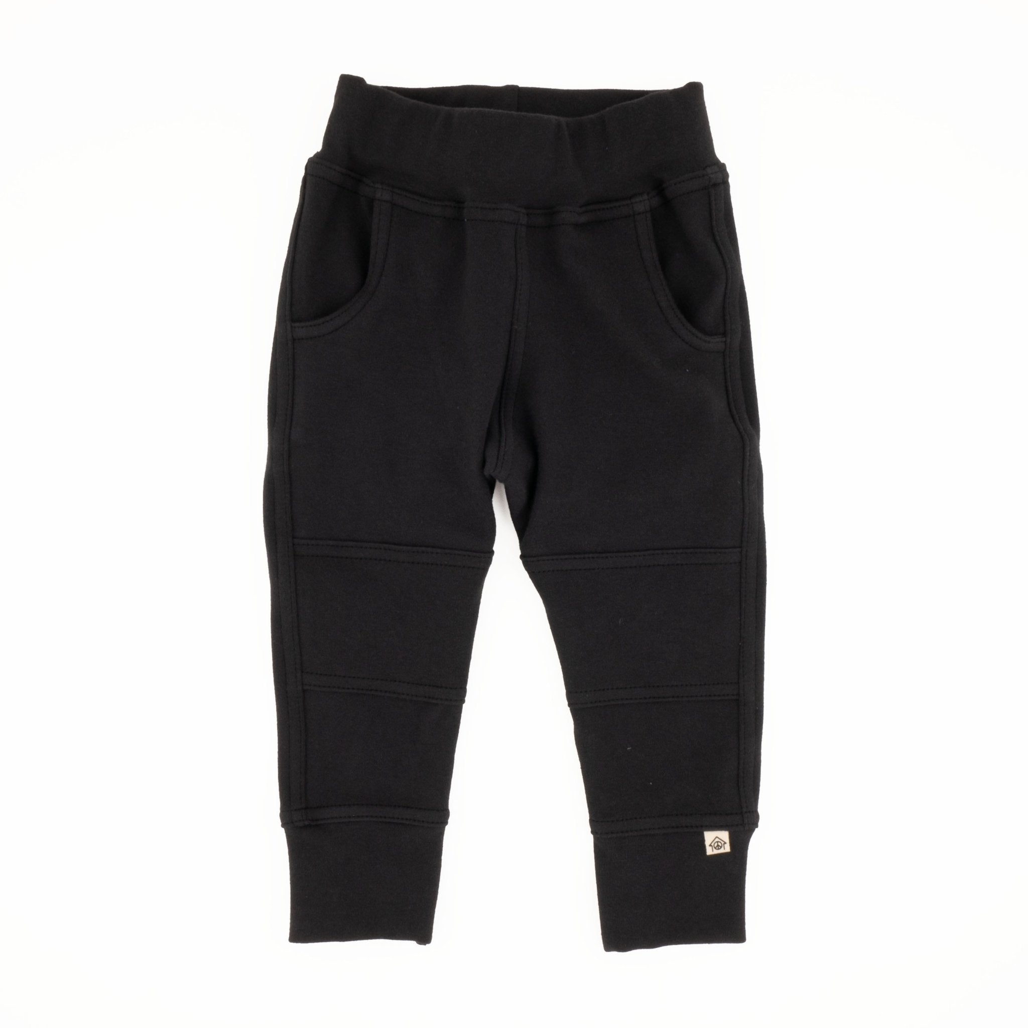 Three Little Tots Baby Simple Joggers, in Meteorite