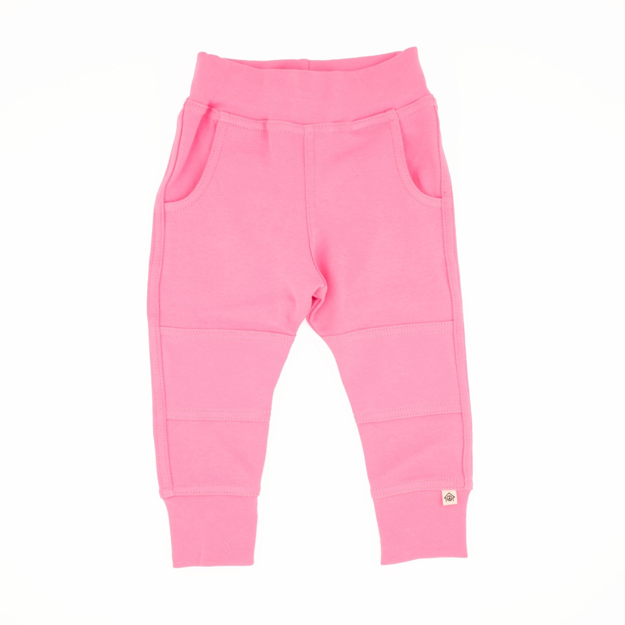 Three Little Tots Toddler Simple Joggers, in Sugar