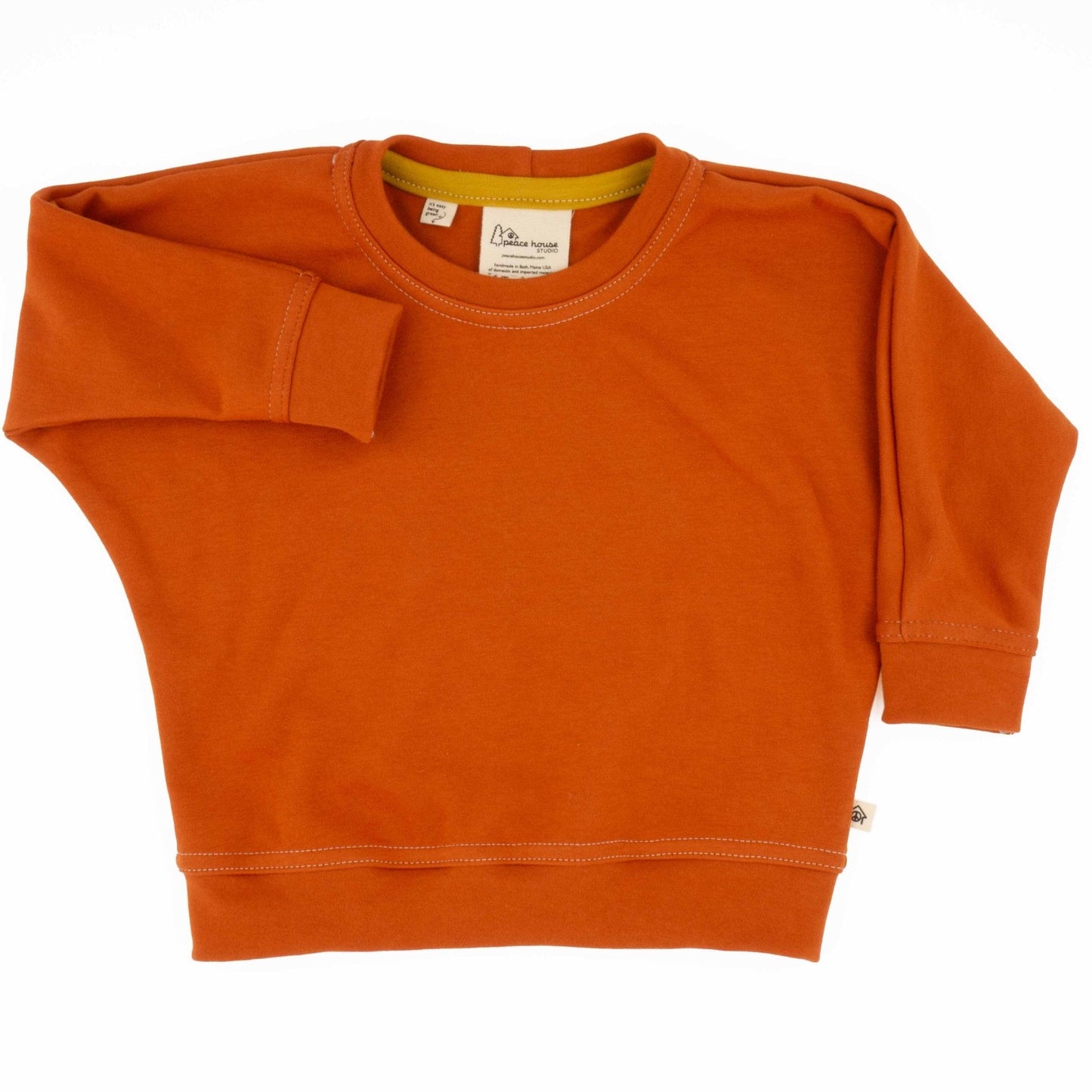 Three Little Tots Baby Simple Sweatshirt, in Harvest