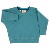 Three Little Tots Baby Simple Sweatshirt, in Jade