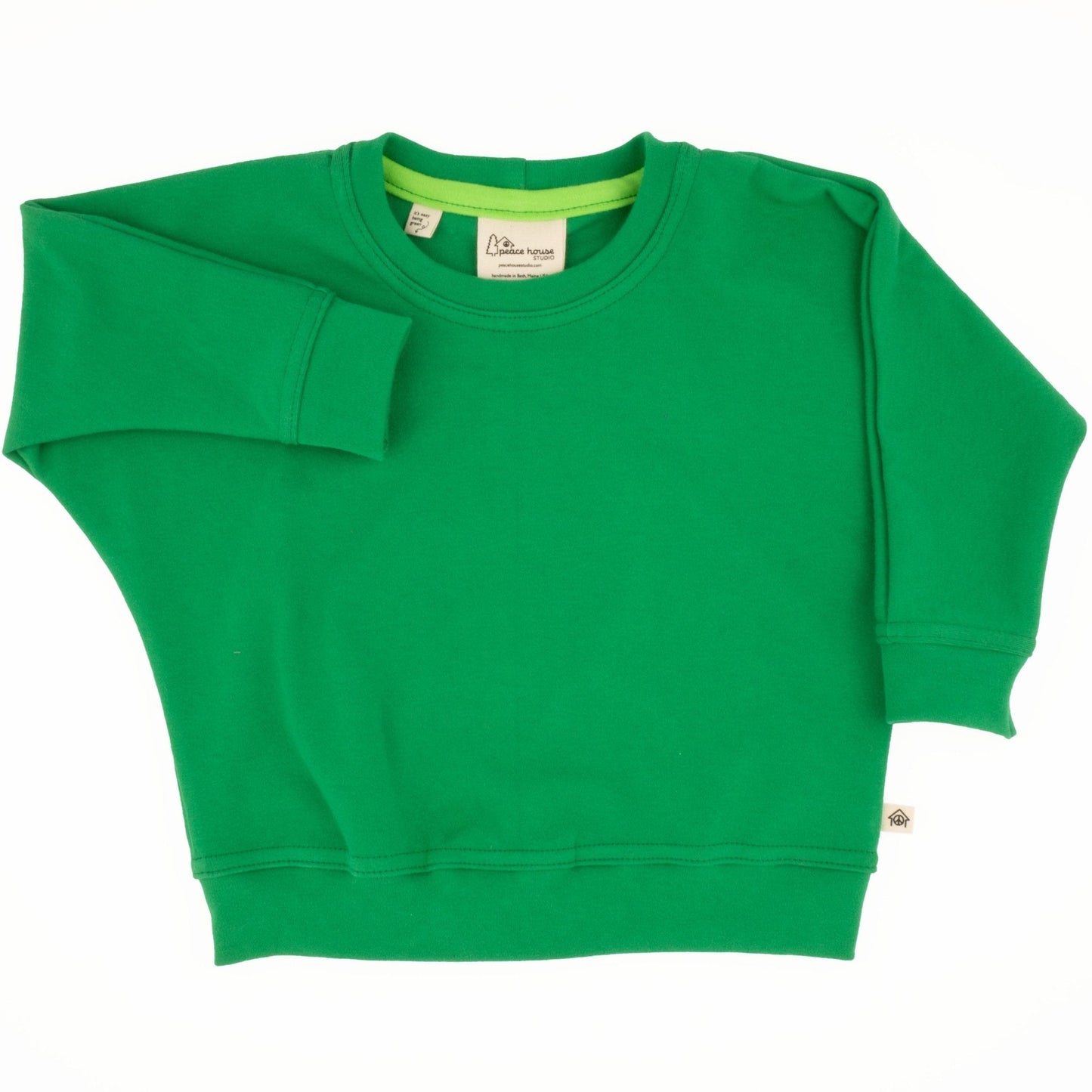 Three Little Tots Baby Simple Sweatshirt, in Kelly