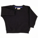 Three Little Tots Baby Simple Sweatshirt, in Meteorite