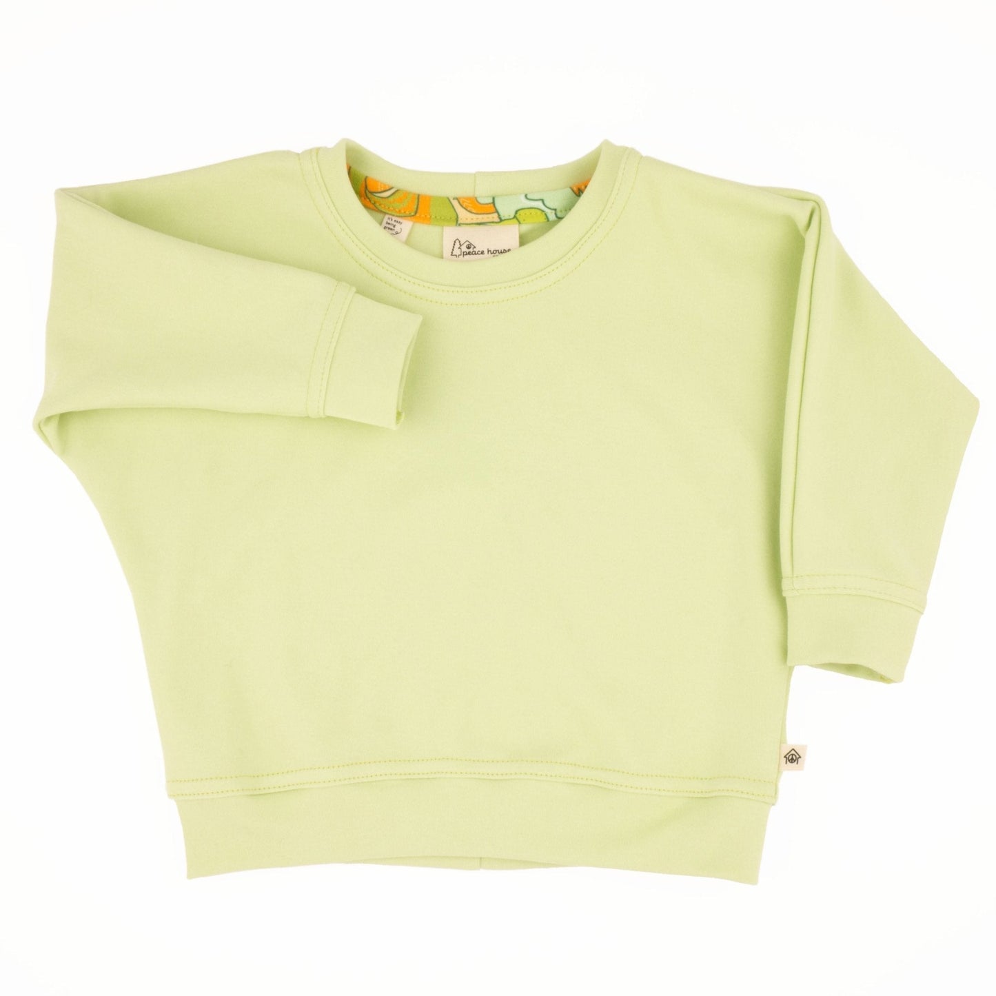 Three Little Tots Baby Simple Sweatshirt, in Pear