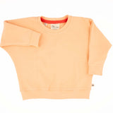 Three Little Tots Baby Simple Sweatshirt, in Peach