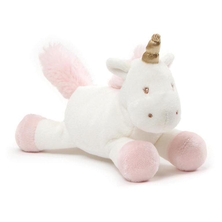Three Little Tots Luna Unicorn Stuffed Animal Large Plush Rattle