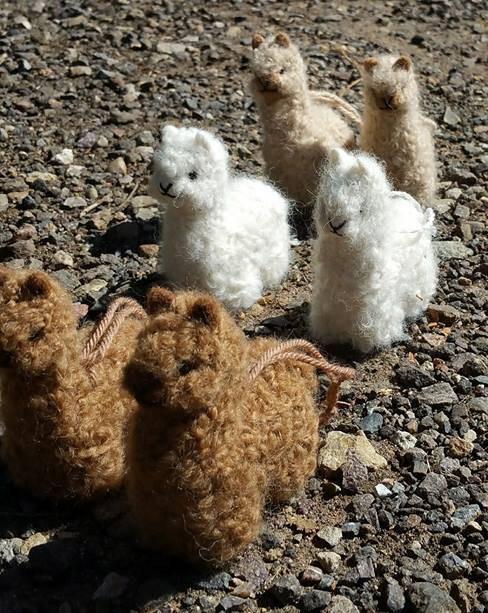 Three Little Tots Alpacadorable Hand Made Baby Alpaca Ornaments, supplementary photo