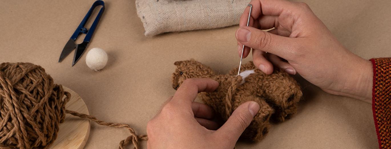 Three Little Tots Alpacadorable Hand Made Baby Alpaca Ornaments, eighth additional photo