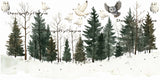 Arctic Animal Friends - Fabric Nursery Wall Art Decals
