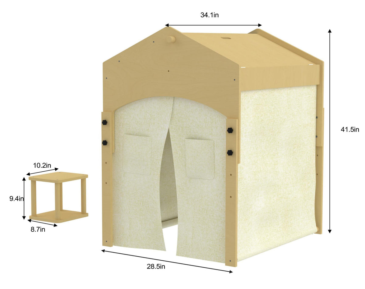 Three Little Tots Ash Tent and Desk Set, sixth additional photo