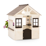 White Garden Outdoor Kids Playhouse