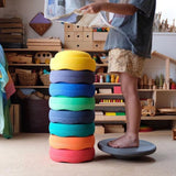 Three Little Tots Rainbow River Crossing Stone Children's Balance Training Puzzle Toy, additional view