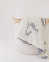 Heron Harmony Baby Blanket