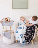 Saddle Down Baby Blanket