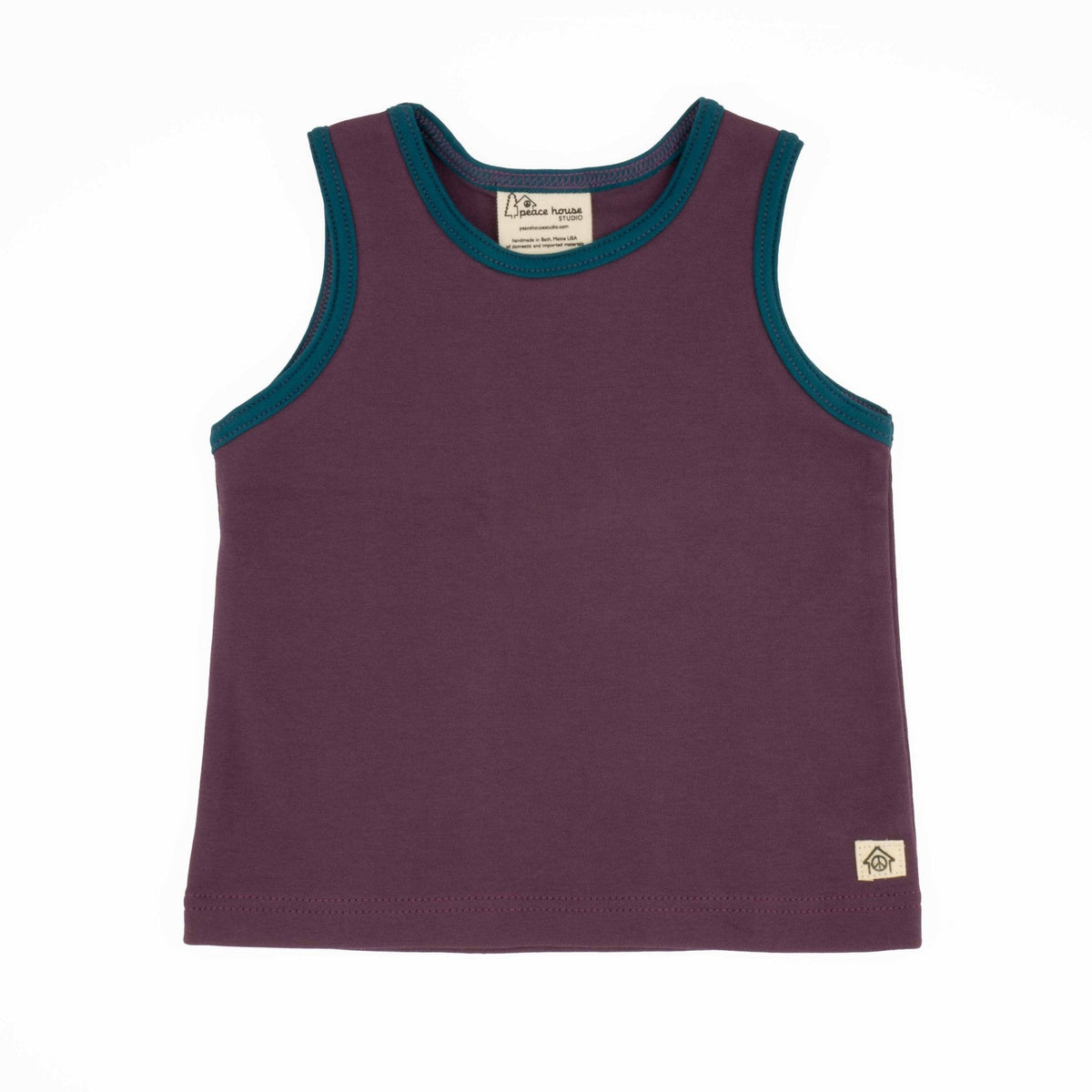 Three Little Tots Baby Classic Tank, in Grape