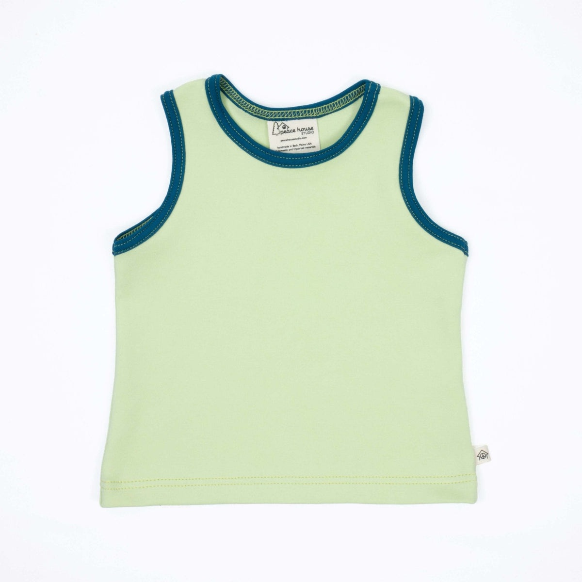 Three Little Tots Baby Classic Tank, in Pear