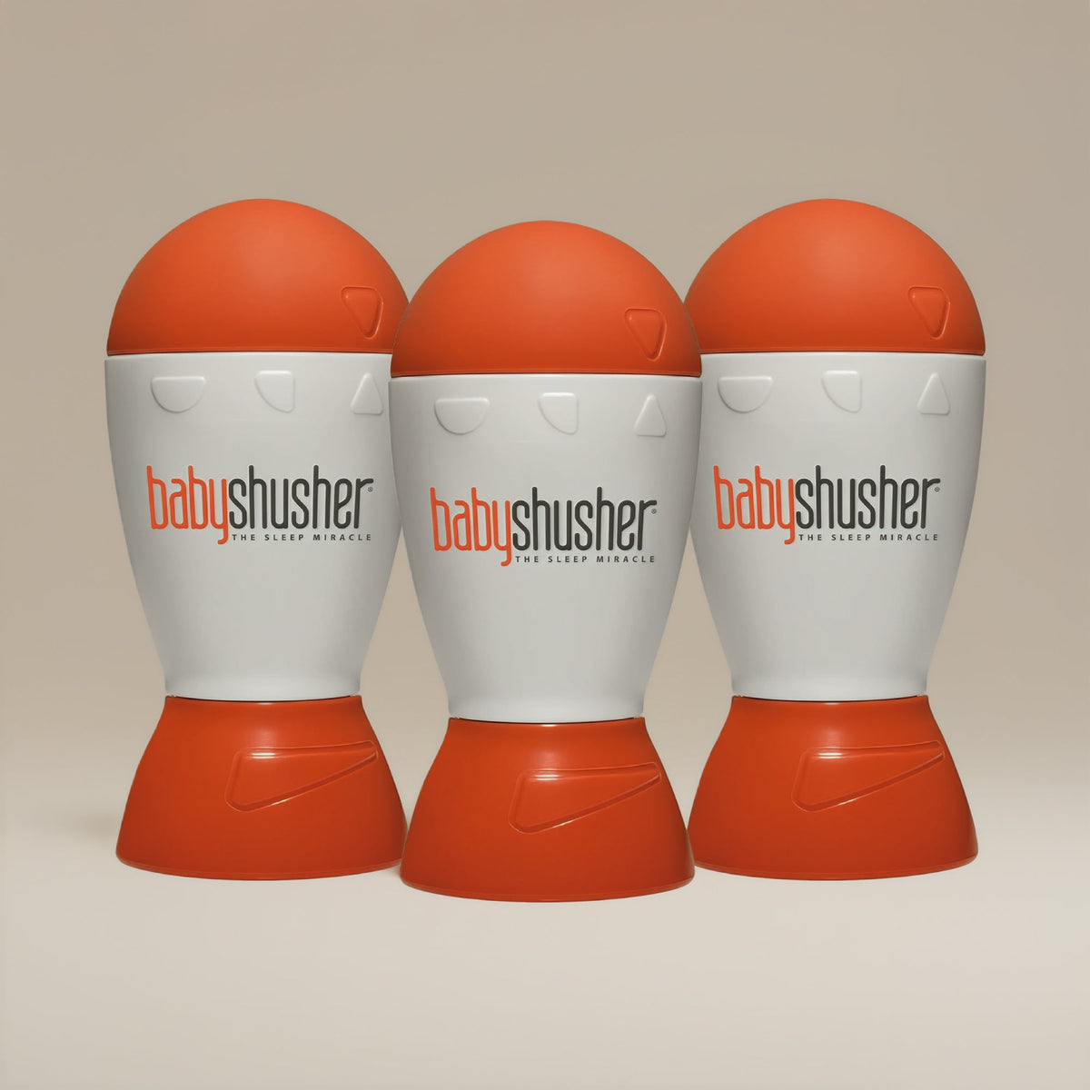 Three Little Tots Baby Shusher Sound Machine 3-Pack