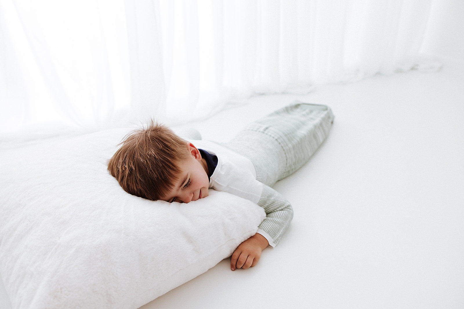 Bamboo Blend Mint Arms Out™ Long Sleeve Sleep Sack