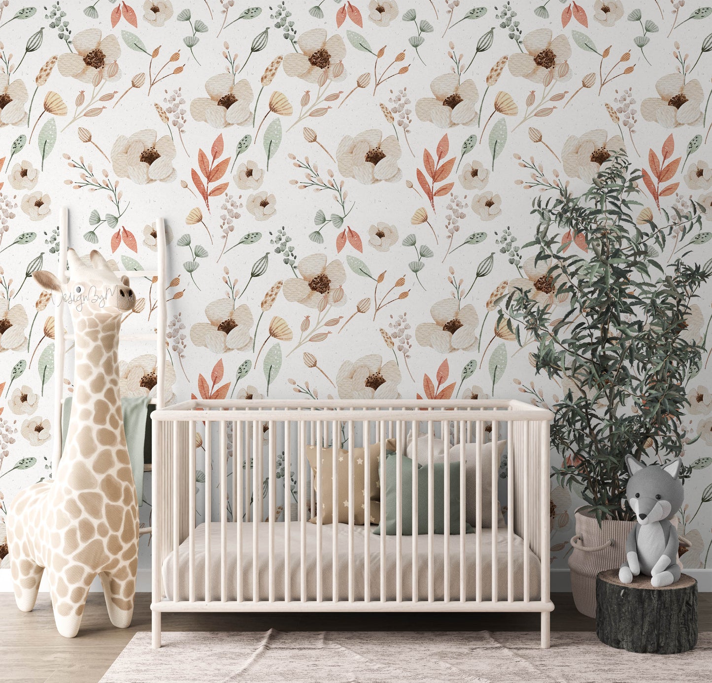 Alphabet Wallpaper - Nursery Wall Decor Wallpapers