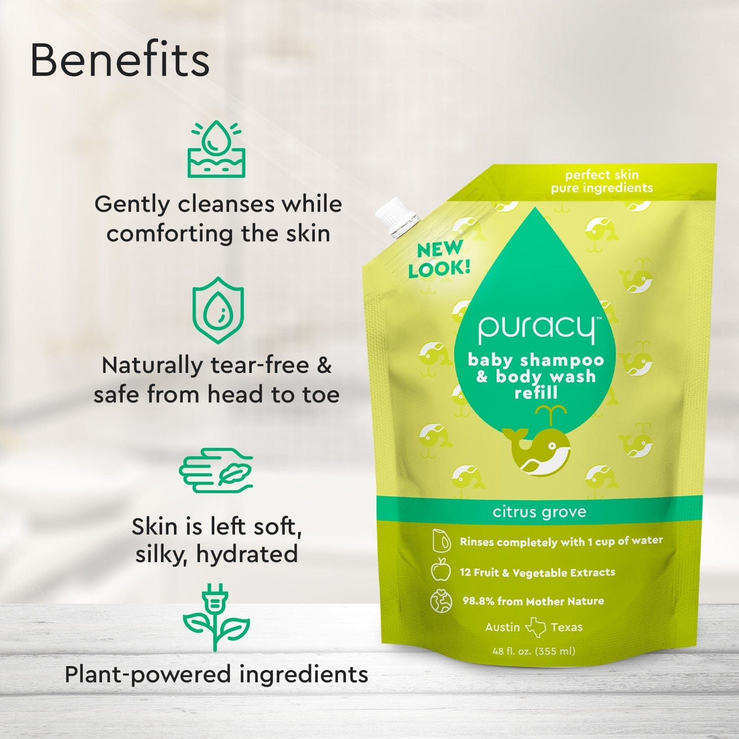 Three Little Tots Baby Shampoo and Body Wash Tear-Free, sixth additional photo