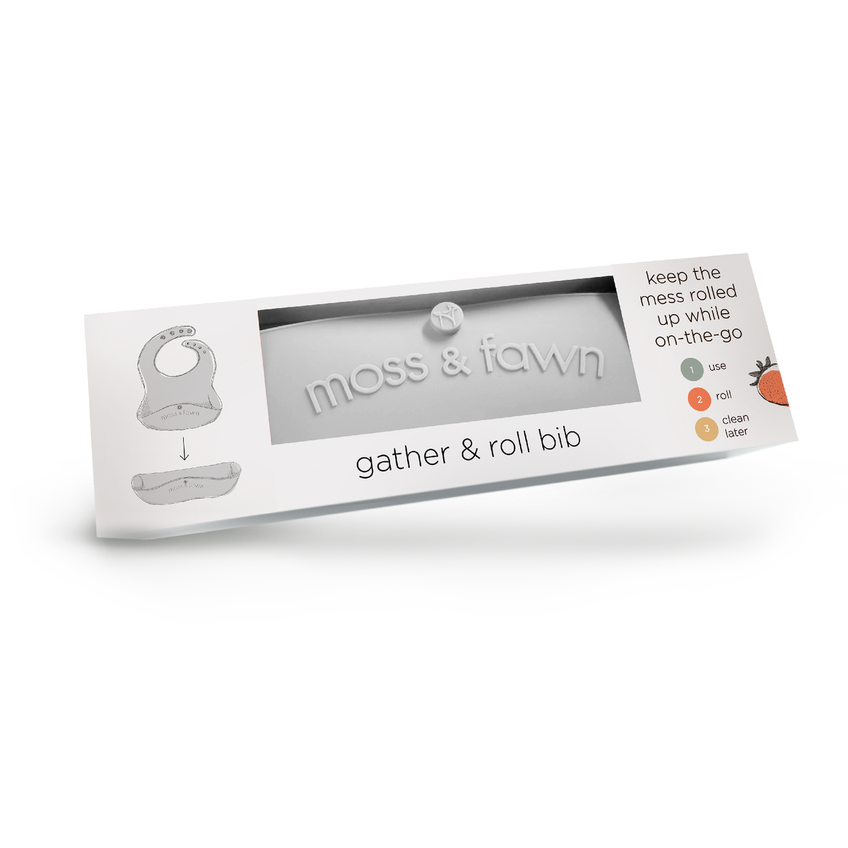 Three Little Tots Gather and Roll Bib, fifth additional photo