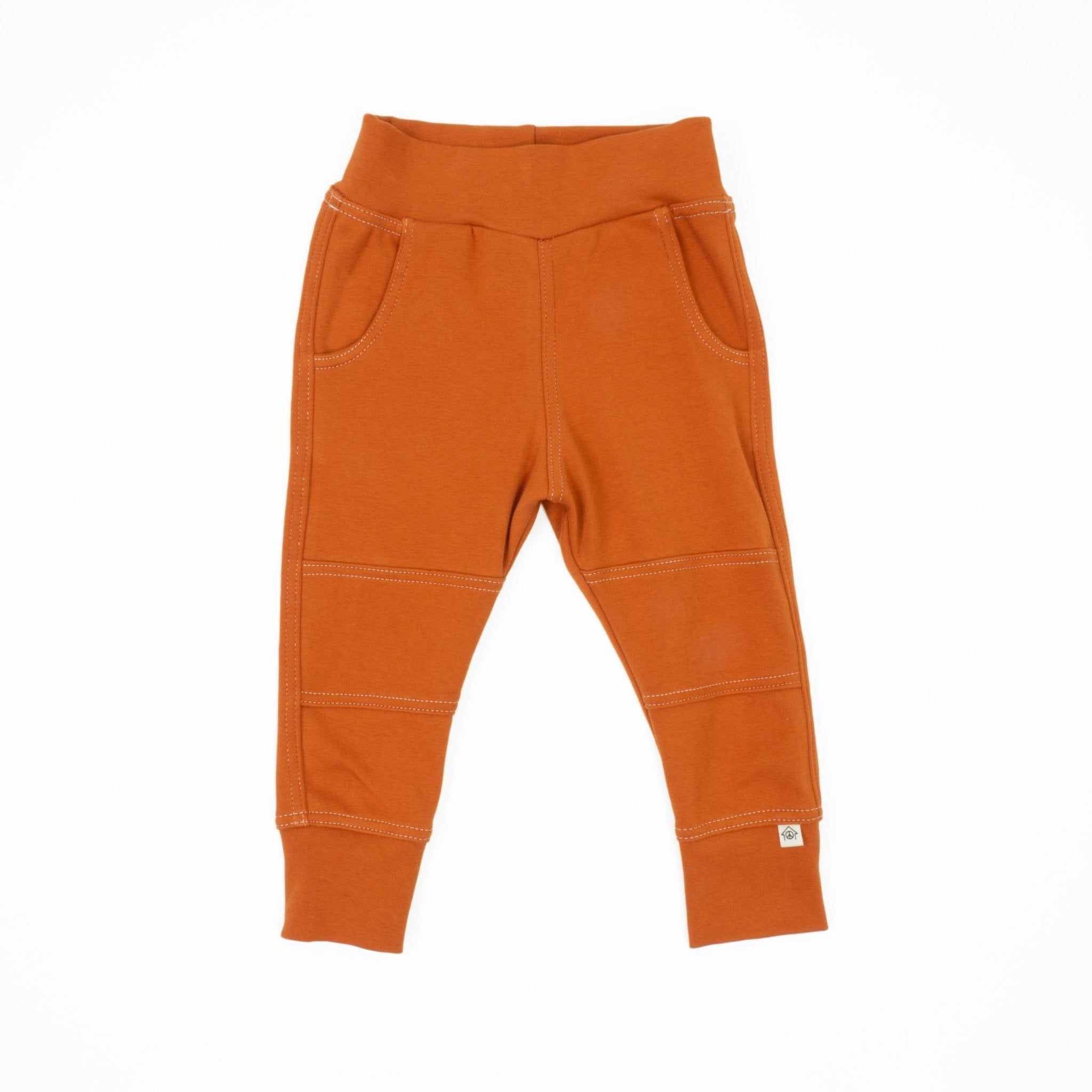 Three Little Tots Big Kid Simple Joggers, in Harvest