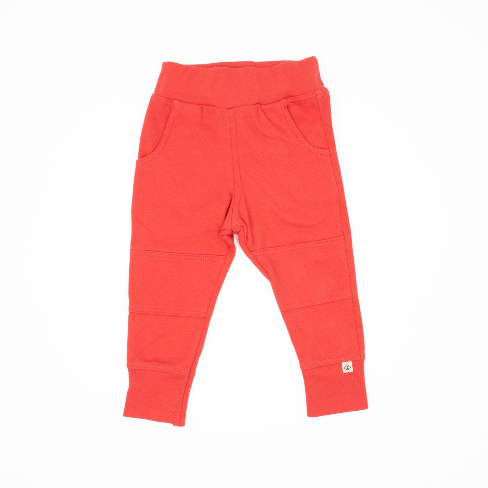 Three Little Tots Big Kid Simple Joggers, in Bittersweet