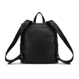 Three Little Tots Signature Diaper Bag Ebony Black, back view