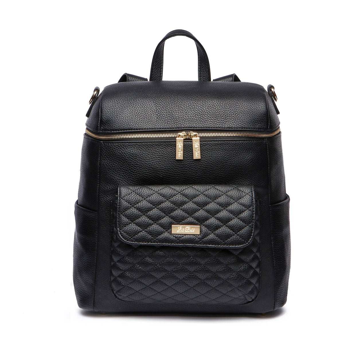 Three Little Tots Signature Diaper Bag Ebony Black