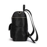 Three Little Tots Signature Diaper Bag Ebony Black, alternate angle